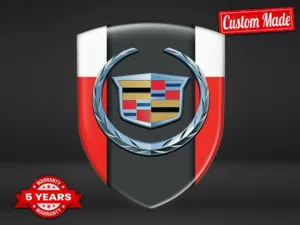 Cadillac Adesivi a Cupola Multimarca Alta Qualità Professionale ST